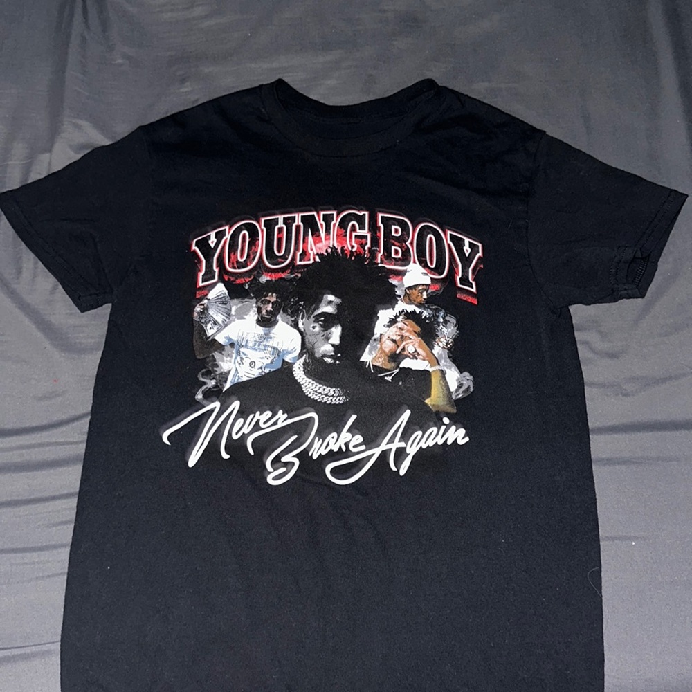 TWO NBA Youngboy graphic Tees.